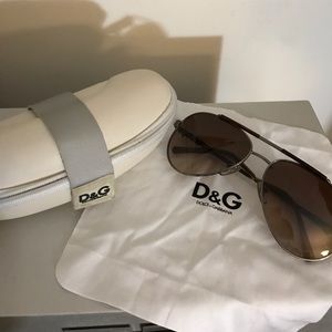 Authentic D&G Aviator Sunglasses